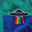 Patch - UFO con arcobaleno - toppa