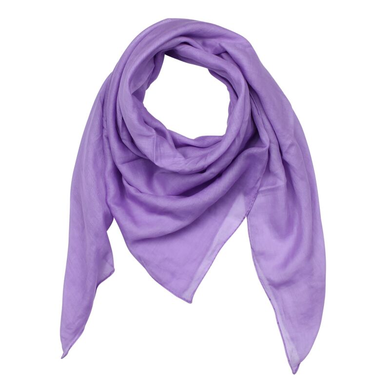 Cotton Scarf purple lilac squared kerchief, 5,95 €