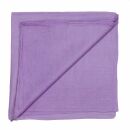 Baumwolltuch - lila - fliederfarben - quadratisches Tuch