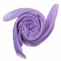 Cotton Scarf - purple - lilac - squared kerchief