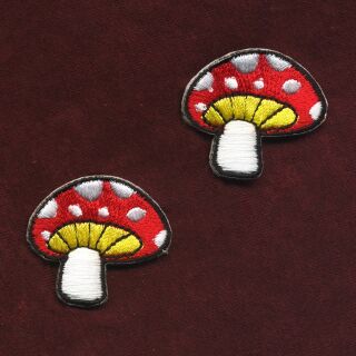 Produktbild von MAULWURF BLUME SCHAUFEL Gestickt Aufnäher Aufbügler Abzeichen Bügelbild