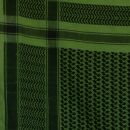 Kufiya - Keffiyeh - verde - negro 02 - Pañuelo de Arafat