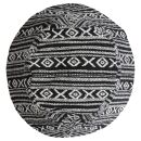 Fishing hat bucket hat cotton ethno-pattern 4 brim hat