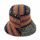 Fishing hat - Bucket hat made of cotton - Ethno-pattern 4