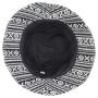 Fishing hat bucket hat cotton ethno-pattern 4 brim hat