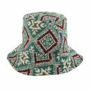 Fishing hat - Bucket hat made of cotton - Ethno-pattern 6