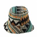 Fishing hat - Bucket hat made of cotton - Ethno-pattern 7