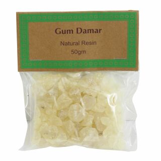 1x 50g Incense mix - Natural Resin - Gum Damar - Indian incense mix