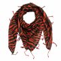 Cotton Scarf - animal patterns - model 08 - squared kerchief