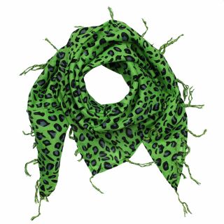 Scarpia di cotone - motivi animali - Modello 03 - foulard quadrato