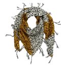 Cotton Scarf - animal patterns - model 02 - squared kerchief