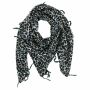 Cotton Scarf - animal patterns - model 01 - squared kerchief