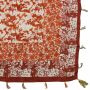 Sciarpa di cotone - Fiori e ornamenti - Modello 07 - foulard quadrato
