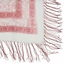 Cotton Scarf - Indian pattern 2 - Model 02 - squared kerchief