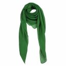 Cotton Scarf - green - squared kerchief