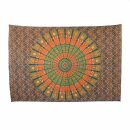 Bedcover - decorative cloth - Mandala - Pattern 01 - 54x83in