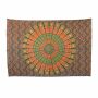 Manta de meditación - Colcha - Paño de pared - Mandala - Modelo 01 - 135x210cm