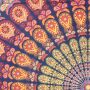 Coperta da meditazione - telo da parete - copriletto - Mandala - Motivo 05 - 215x235cm