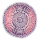 Bedcover - decorative cloth - round tablecoth - Mandala -...