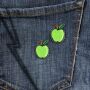Patch - Apple green - Set of 2