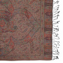 Scarf in pashmina style - pattern 12 - 190x70cm - ethno boho neckerchief