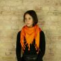 Kufiya - orange - orange - Shemagh - Arafat scarf