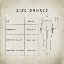 Shorts mit Raffung - Hotpants - Pantys - grün-oliv - one size - Jersey