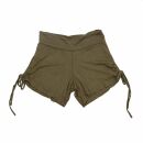 Shorts mit Raffung - Hotpants - Pantys - braun-hellbraun - one size - Jersey