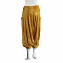 Pantaloni harem - pantaloni a sbuffo - alla turca - pantaloni Aladdin - giallo senape giallo - jersey di cotone