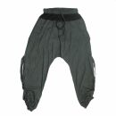 Harem pants - harem pants with gathering - Goa Style - khaki-black - one size - Jersey