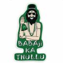 Aufkleber - Babaji Ka Thullu - grün - Sticker