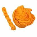 Tela de algodón - Pareo - aspecto plisado - naranja - algodón