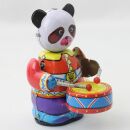 Blechspielzeug Pandabär mit Trommel aus Blech...