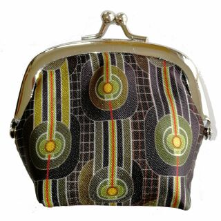 70s Up Purse Small clip - Pattern 16 - Money pouch