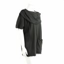 Pullover ärmellos grau mit Kapuze - Jersey