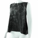 Camicia - senza maniche - A-line - bianco e nero - jersey