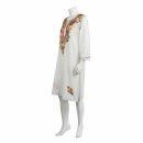 Kaftan - tunic - 3/4 sleeves - embroidery - ethnic -...