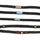 Braided surfer bracelet - braided bracelet with accent