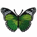 Parche - Mariposa - verde-negro-blanco