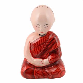 Giocattoli di latta - Monaco orante - Buddha in meditazione - Bobble head