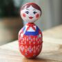 Juguetes de hojalata - Matryoshka bobble figure - Matryoshka standing man