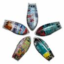 Tin toys - Small recycling boat - Candle boat - Pop pop...