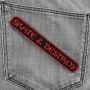 Patch - Skate & Destroy - red and black