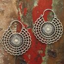 Earrings - round - Mandala - Hanging earrings - Boho -...