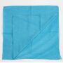 Cotton Scarf - blue-light blue - squared kerchief