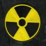 Patch - Radioattività - giallo e nero 6,5 cm - toppa