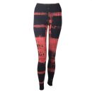 Leggings - Batik - Birch - nero - rosso-vermiglio