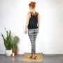 Leggings - Batik - Haze - schwarz - grau