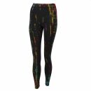 Leggings - Batik - Bamboo - nero - multicolore