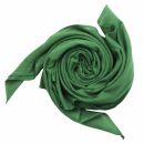 Foulard tessuto finemente e densamente - verde scuro -...